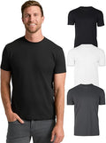 Classic Mens T-Shirts – Short Sleeve Crew Neck T Shirts for Man, Cotton Blend Plain Novelty Men's T-Shirts
